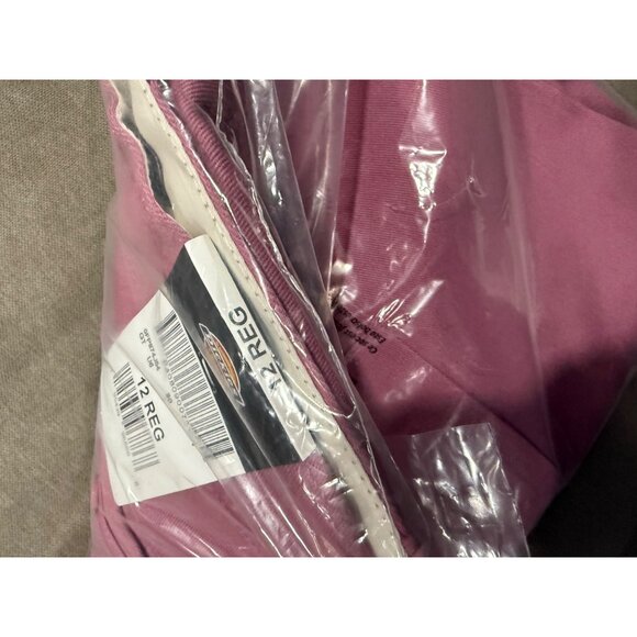 Dickies Womens 874 Original Fit Work Pants 12 Reg Berry Durable Uniform Easy Car - Picture 4 of 6